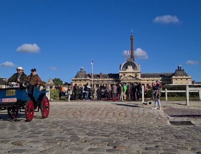 An exciting drive through Paris