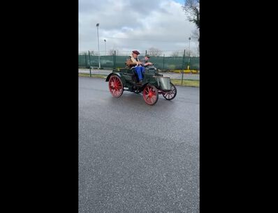 Sneak preview - 1900 Benz Contra Duc at Salon Rétromobile