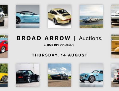In diretta: Broad Arrow Auctions – Monterey Jet Center Auction 2025
