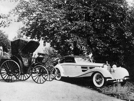 La celebre Benz del barone – e la sua successiva Mercedes-Benz