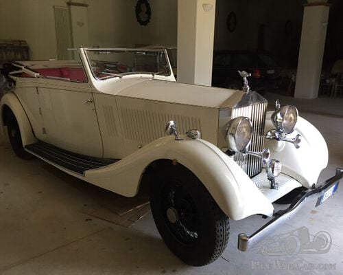 1936 Rolls Royce 25/30 Pass & Joyce All Weather Cabriolet