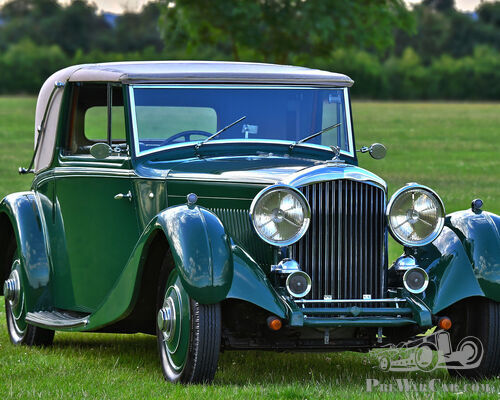 1935 Derby Bentley 3 1/2 Litre Sedanca Coupe by H.J. Mulliner.
