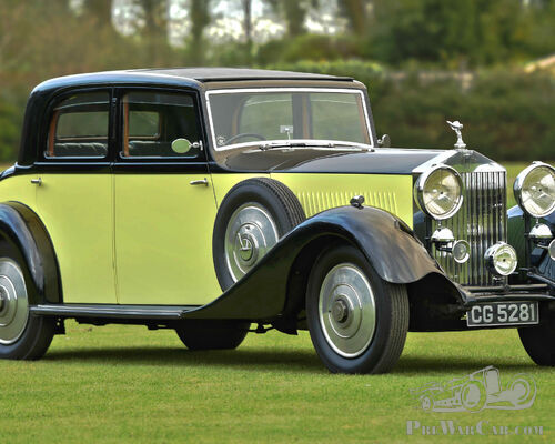 1933 Rolls Royce 20/25 Hooper Sports Saloon.