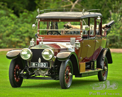 1913 Rolls Royce Silver Ghost Open Drive Landaulette by Barker.
