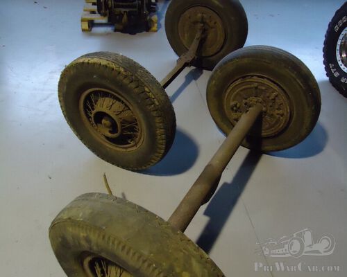 Horch axles (front & rear) for Horch