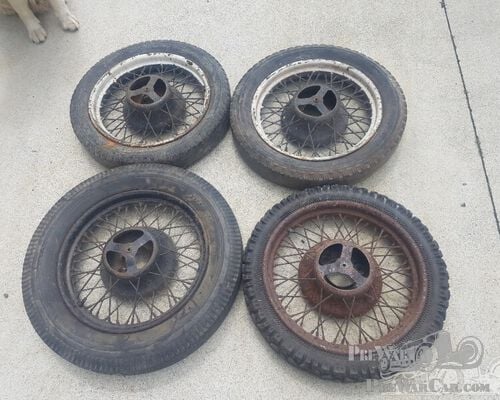 Austin wheels / tyres ( & parts) for Austin