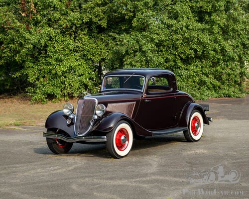 1934 Ford Model 40 V-8 '3-Window' Coupe | RM Sotheby's | The Hershey Auction