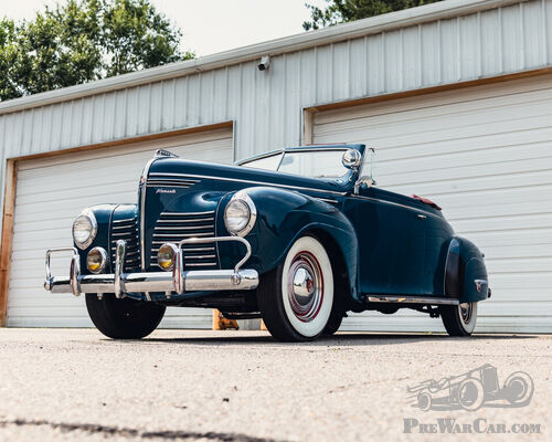 1940 Plymouth P10 Deluxe Convertible Coupe | RM Sotheby's | The Hershey Auction