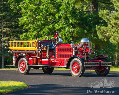 1930 Ahrens-Fox Model M-X-2 Pump and Hose Car | RM Sotheby's | The Hershey Auction
