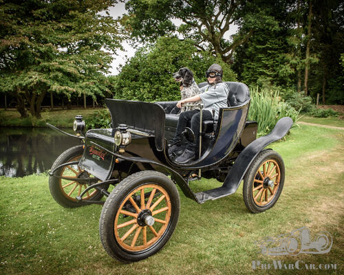 1908 Pope Waverley model 71 electric 2 seater.R