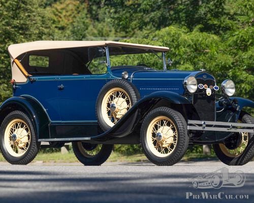 1931 Ford Model A De Luxe 2-Door Phaeton | The Audrain Auction 2026
