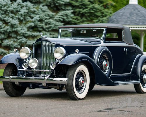 1933 Packard Eight 1001 Coupe-Roadster | The Audrain Auction 2026