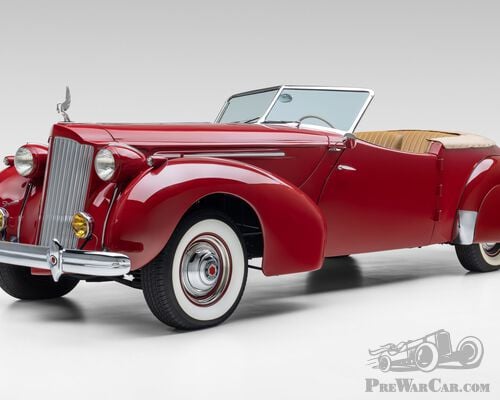 1939 Packard One Twenty Convertible Victoria by Darrin | The Las Vegas Auction 2026
