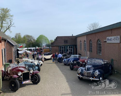 Onderdelendag DVSCC bij Garage Steutel in Almkerk op 18 april
