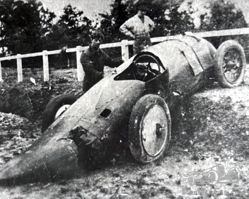 Est-ce la 'Slug', la Bentley dont la tentative de record se solda par un échec ?