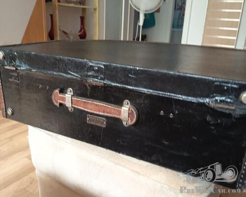 Help identify a 90–100-year-old pre-war automobile suitcase