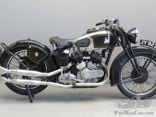 Motorbike Matchless Model X 982cc 2 cyl sv 2908 1936 for sale - PreWarCar