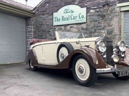 1938 Rolls-Royce 25/30 Park Ward 4dr Allweather Cabriolet GGR54