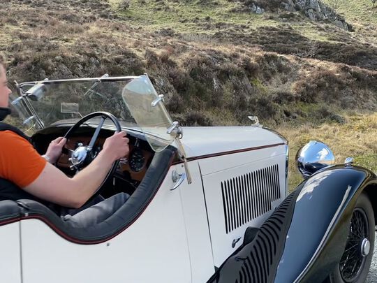 1935 Bentley 3½ Litre 'Cutaway Door' Drophead Coupe. B192DG