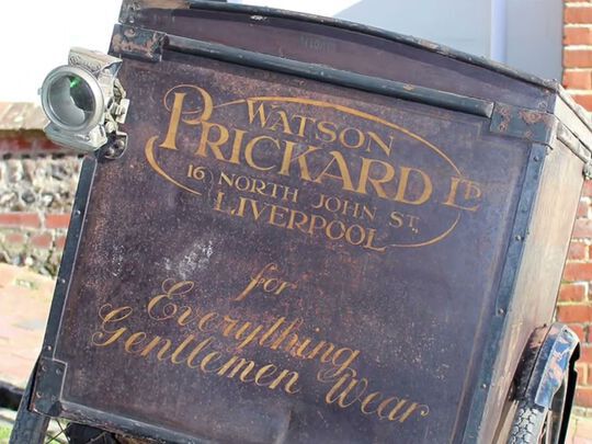 1910s Alldays ‘Standard’ Carrier Tricycle
