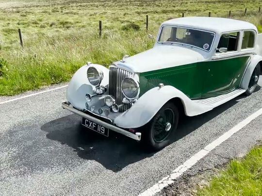 1935 Bentley 3 ½ Ltr Thrupp & Maberly Saloon B36EF REDUCED
