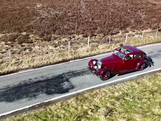 1934 Bentley 3 ½ Park Ward Sports Saloon B26BN