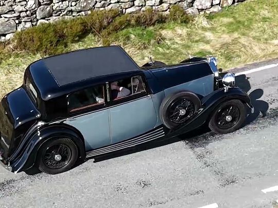 1936 Rolls-Royce 25/30 H.J. Mulliner Sports Saloon. GTL68