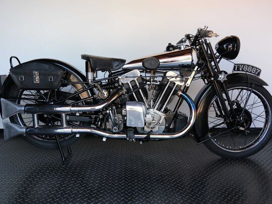 1933 Brough Superior SS 100 J.A.P. – completamente restaurata – spedizione in tutto il mondo – storia conosciuta