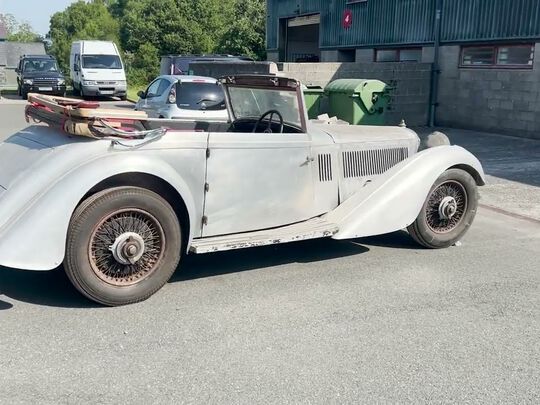 1935 Alvis Speed Twenty VdP 3pos Drophead Coupe PROJECT
