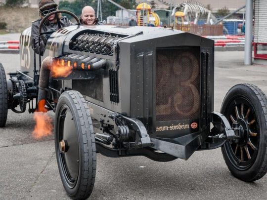 Delage DI, 1924, IL DRAGO RUGGENTE, one of few cars with an Aircraft engine and with war history.