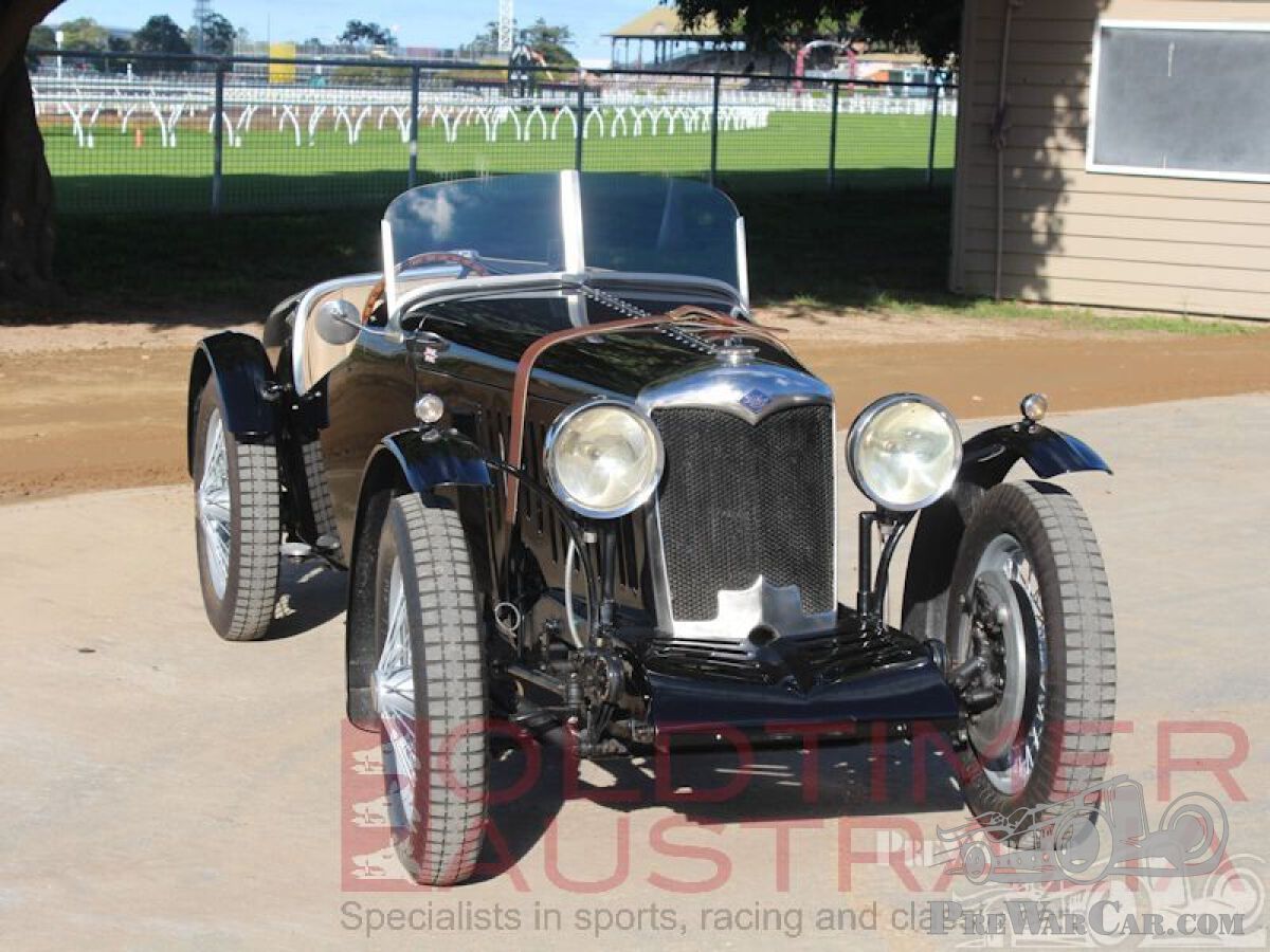 Supercharged Riley Engine Car 9 Special – Supercharged 1½ Litre 1933 for sale - PreWarCar