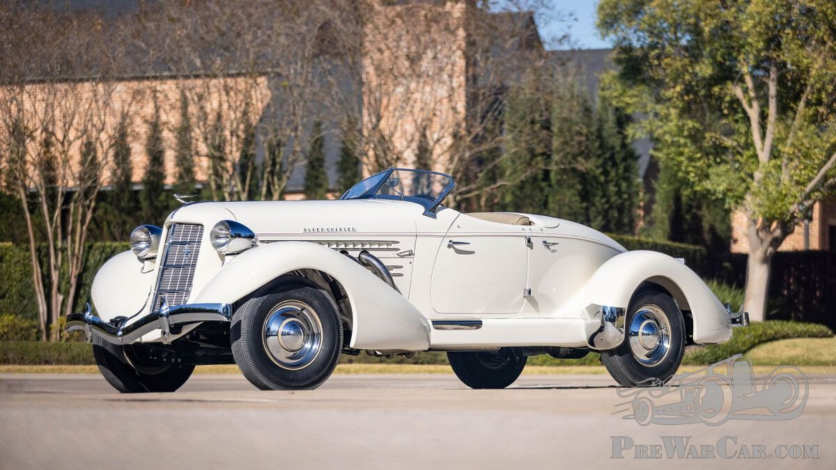 Car Auburn 851 Super-Charged Boattail Speedster 1935 for sale - PreWarCar