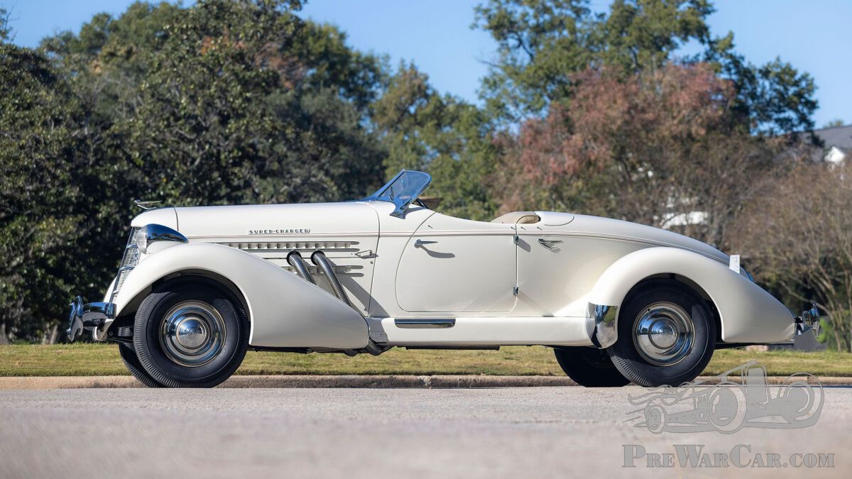 Car Auburn 851 Super-Charged Boattail Speedster 1935 for sale - PreWarCar