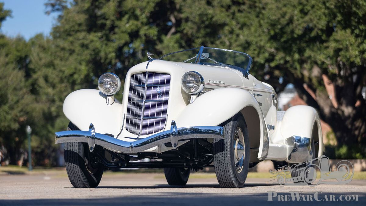 Car Auburn 851 Super-Charged Boattail Speedster 1935 for sale - PreWarCar