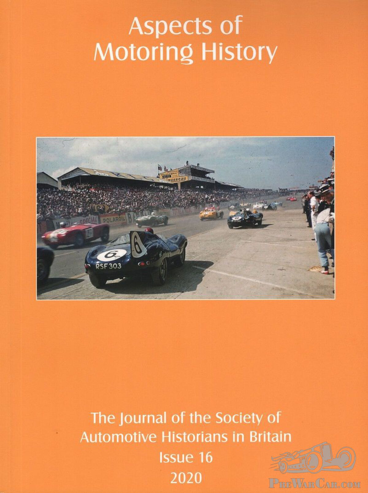 The Society of Automotive Historians in Britain BOOK NOTICE PreWarCar