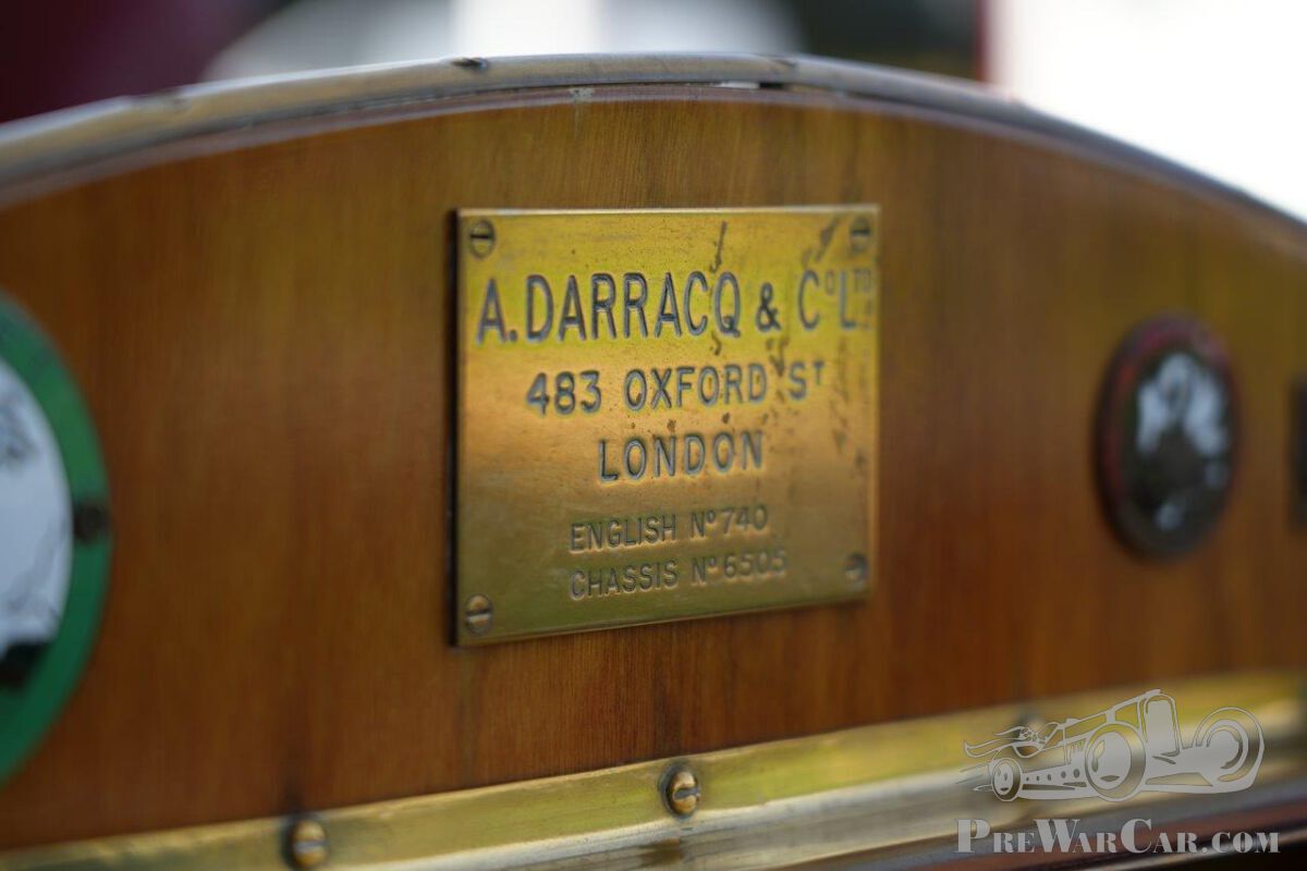 Voiture Darracq 8Hp Type C 1901 a vendre