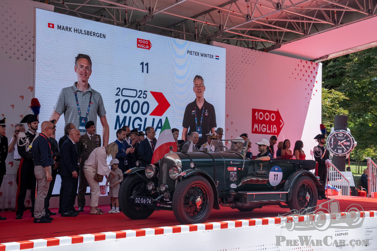 Photos from the 2025 Mille Miglia - PreWarCar