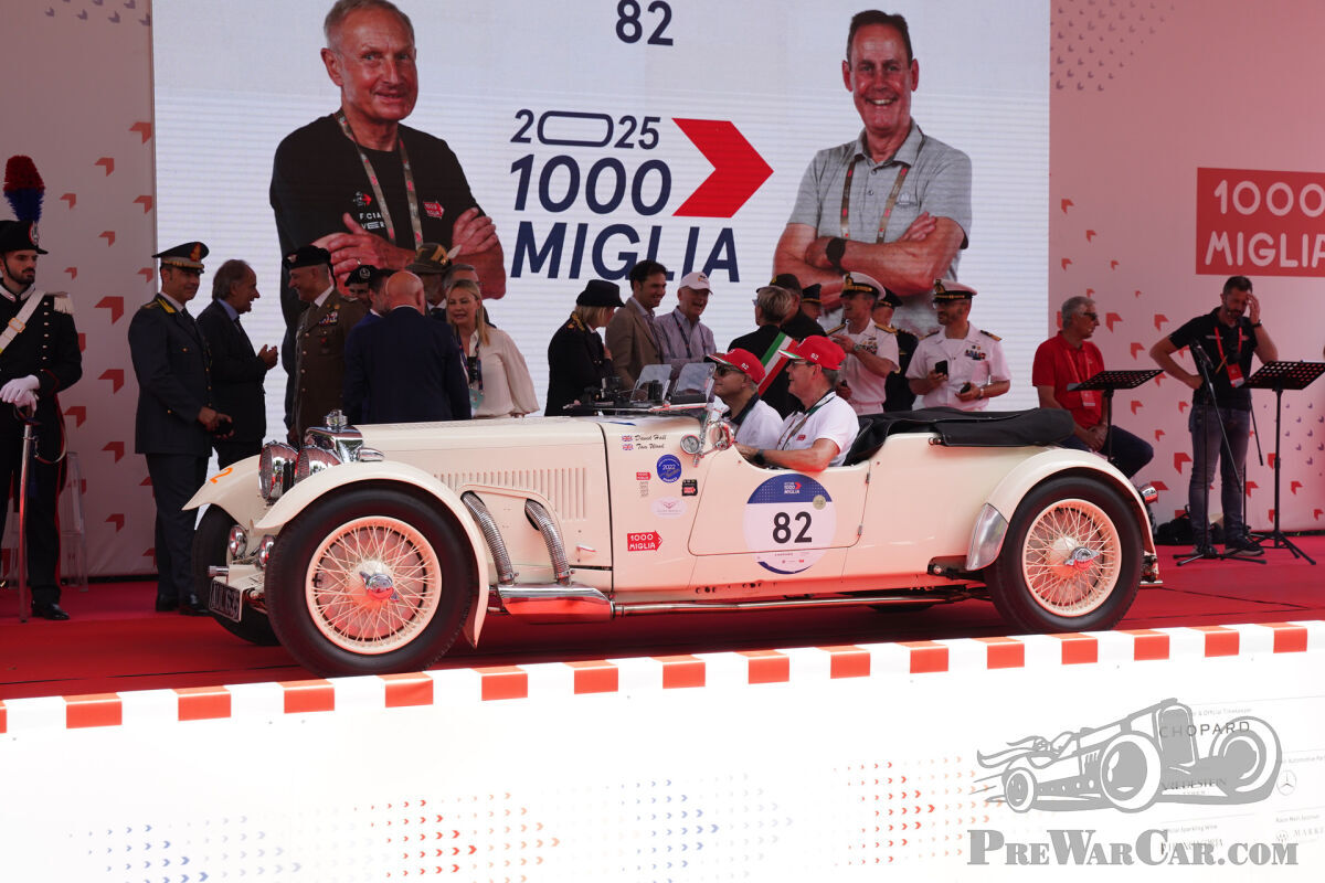 Photos from the 2025 Mille Miglia - PreWarCar