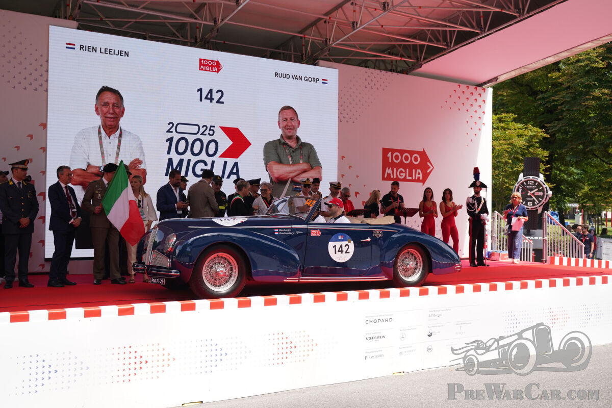 Photos from the 2025 Mille Miglia - PreWarCar