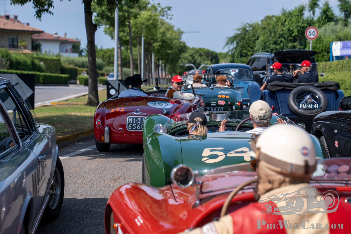 Photos from the 2025 Mille Miglia - PreWarCar