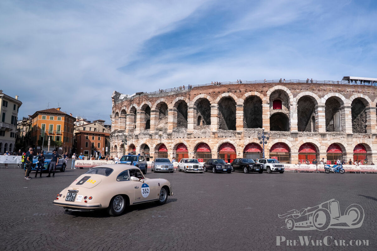 Photos from the 2025 Mille Miglia - PreWarCar