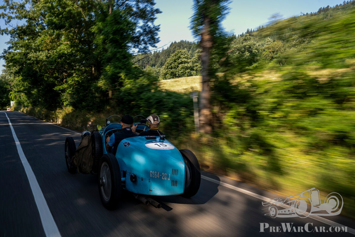Photos from the 2025 Mille Miglia - PreWarCar