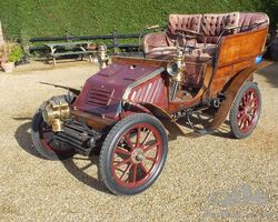 VCC dated Georges Richard 8 hp two cylinder four seat tonneau 1901 for sale
