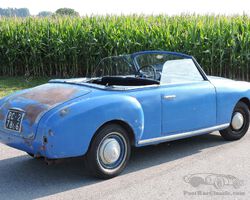 Fiat 1400 Cabriolet door Bertone 1950