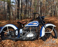 1936 Harley-Davidson VLD 1200cc Fully Restored Classic Antique Motorcycle