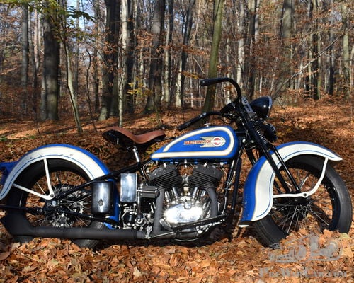 1936 Harley-Davidson VLD 1200cc Fully Restored Classic Antique Motorcycle