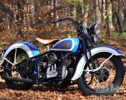 1936 Harley-Davidson VLD 1200cc Fully Restored Classic Antique Motorcycle