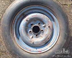 4 steel wheels for Jaguar XK 120