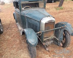 VERY GOOD VINTAGE AMILCAR CHASSIS
