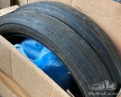34x4 tyres two units Universal used, with new tubes and flaps